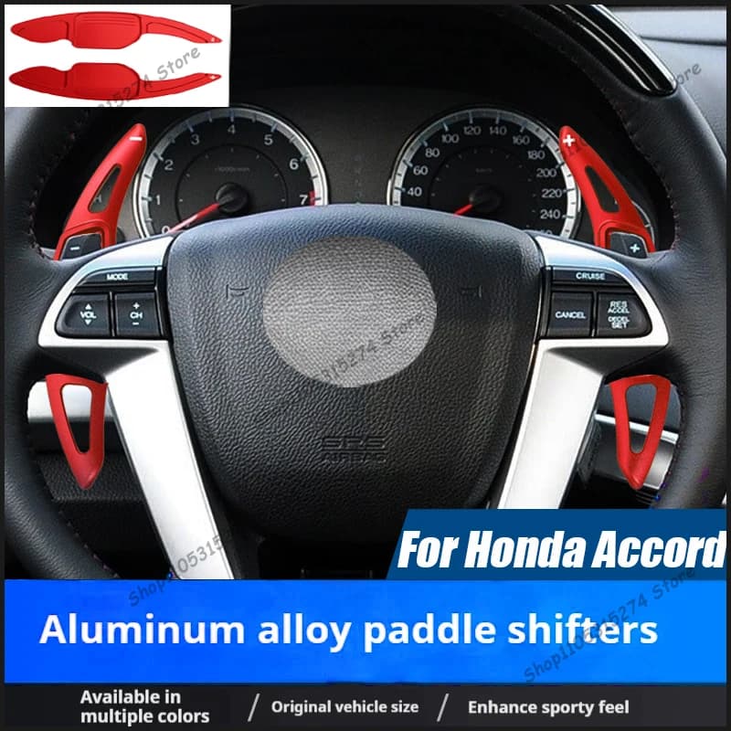 Car Paddle Shifters,for Honda Accord Shift Paddles, Platinum Odyssey Acura MDX ILX Steering Wheel Modified Paddles
