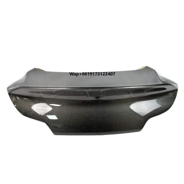 CUSTOMIZE CLS STYLE CARBON FIBER CAR REAR TRUNK LID BOOT LID for 2008-2014 G37 COUPE