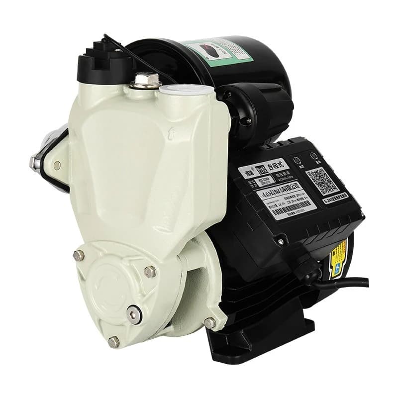Intelligent booster pump Microcomputer control Water heater Water pipe Self-priming pump Self-priming pump