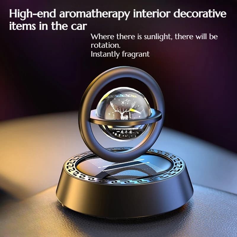 High-end Scented Decorative Item Solar-powered Perfume Atmosphere-inducing Home Decor Tabletop Art Piece