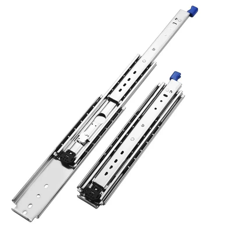 76 Wide Heavy Duty Slide Industrial Wind Bearing Guide Three Thickened RV Container Locked Drawer Track