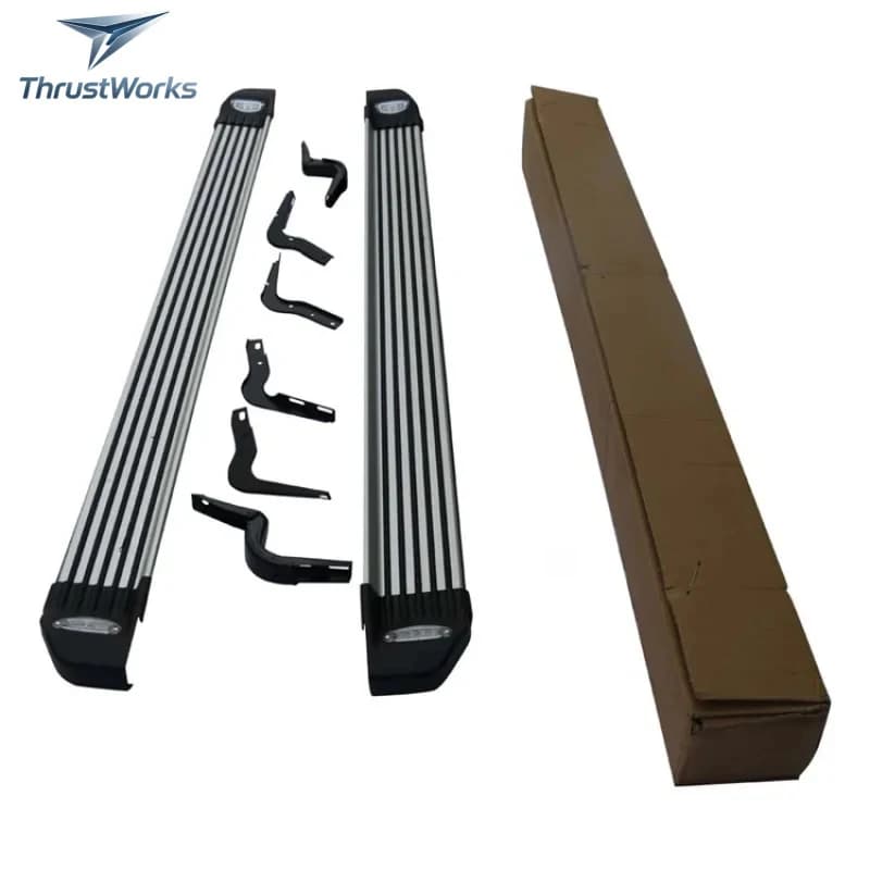 Lightweight Aluminum  S Side Step Running Board Bars