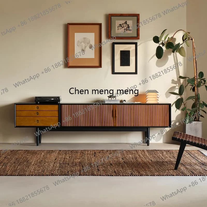 Drawers Wooden Modern Tv Stand Living Room Design Universal Luxury Center Tv Table Hotel Nordic Stojaki Telewizyjne Furniture RR