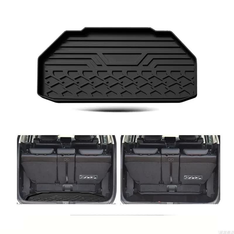 For Honda Odyssey 2024 2023 2022 2021 2020 2019 2018 2015 2016 2017 7 seats Boot Liner Car-styling  Car Cargo rear trunk mat