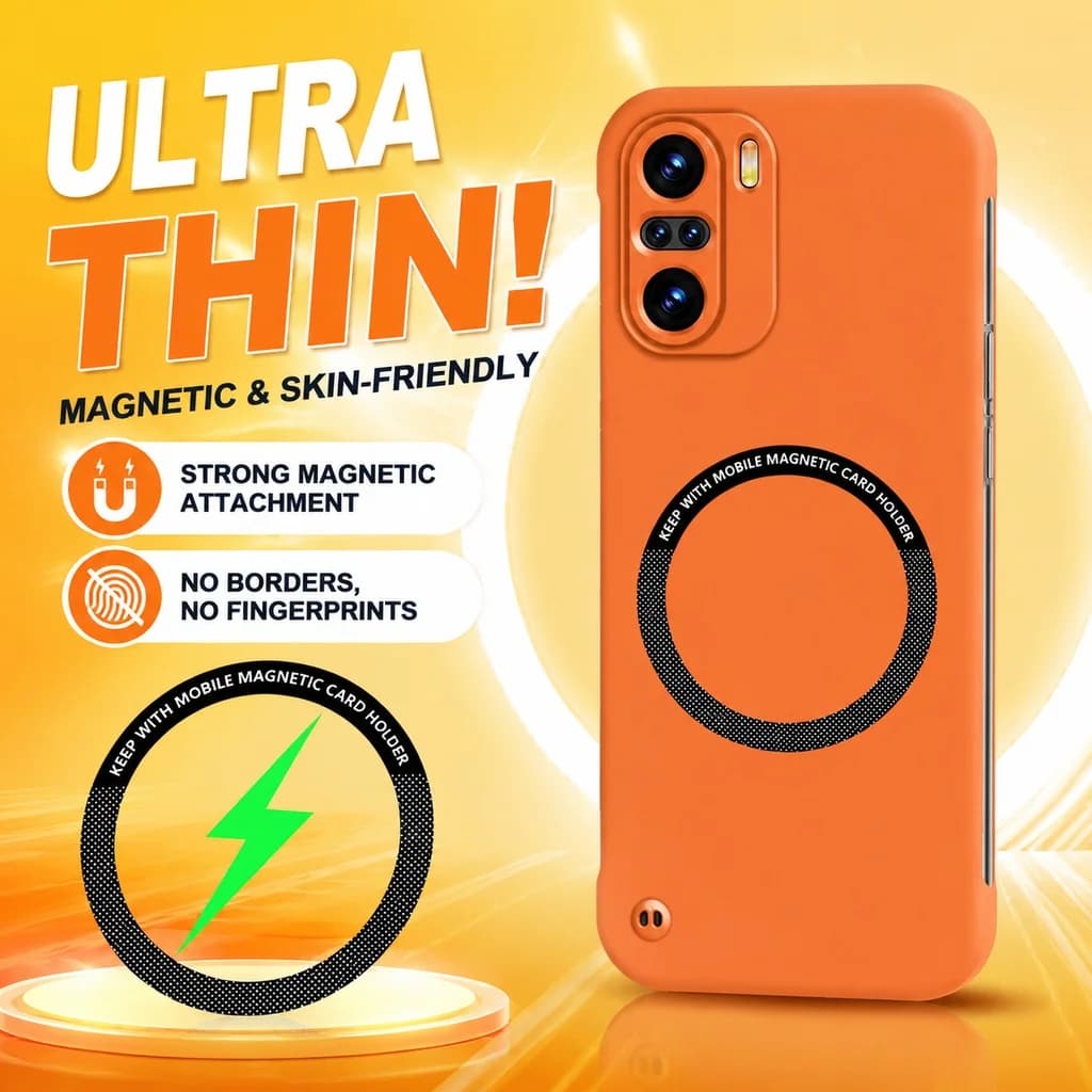 Lightweight Thin Phone Case for Redmi K40 Pro Plus Pro+ K40S K40Pro 5G Hard Borderless Funda Magnetic Luxury Original Back Cover