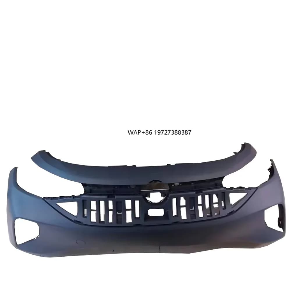 High Quality Auto Body Spare Parts Front Bumper 10D 807 217 GRU Bolt-On Park Assist Sensor Cut-Outs for VW ID3/ID4X/ID6 Models