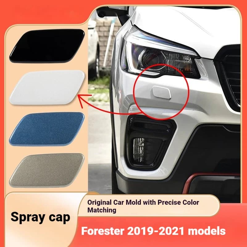 For 19-21 Subaru Forester headlight washer cover, water spray cover, front bumper water spray gun cover
