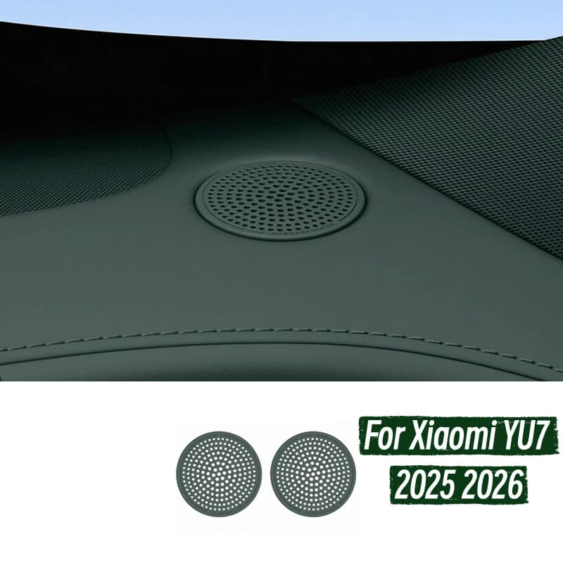 For Xiaomi YU7 2025 2026 Car Dashboard Horn Pad Car Center Console Horn Silicone Protective Cover Modified Accessories