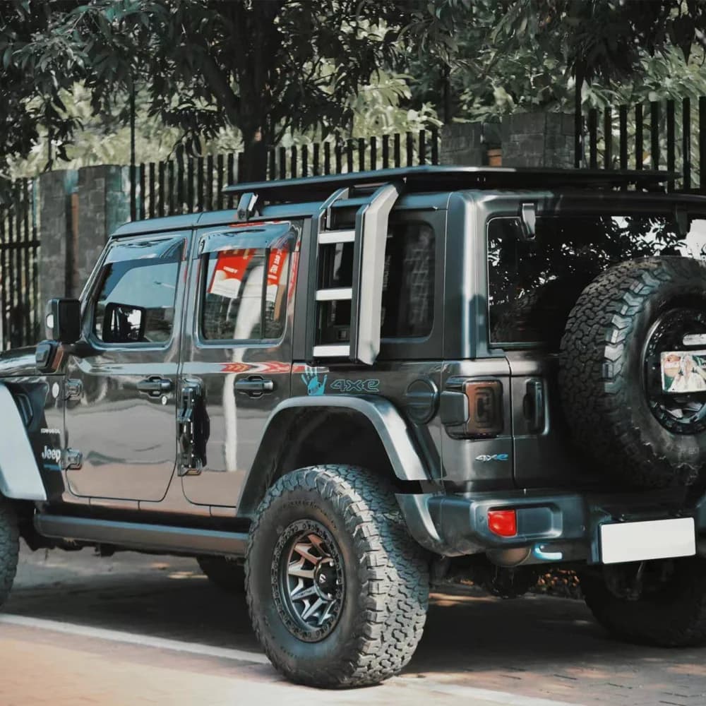 JL1271 Car Body Ladder Rack Bracket For Jeep Jk Jl 4 Doors Car Accessories
