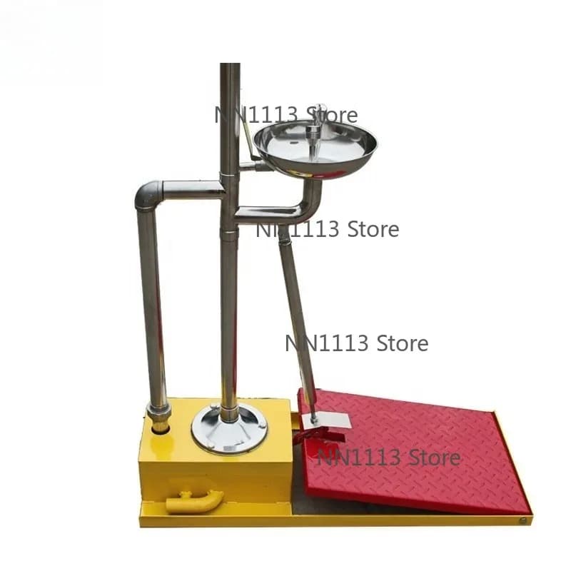 Emergency Foot Pedal Eye Wash Shower Station Direct Factory Sales for Safety Equipment