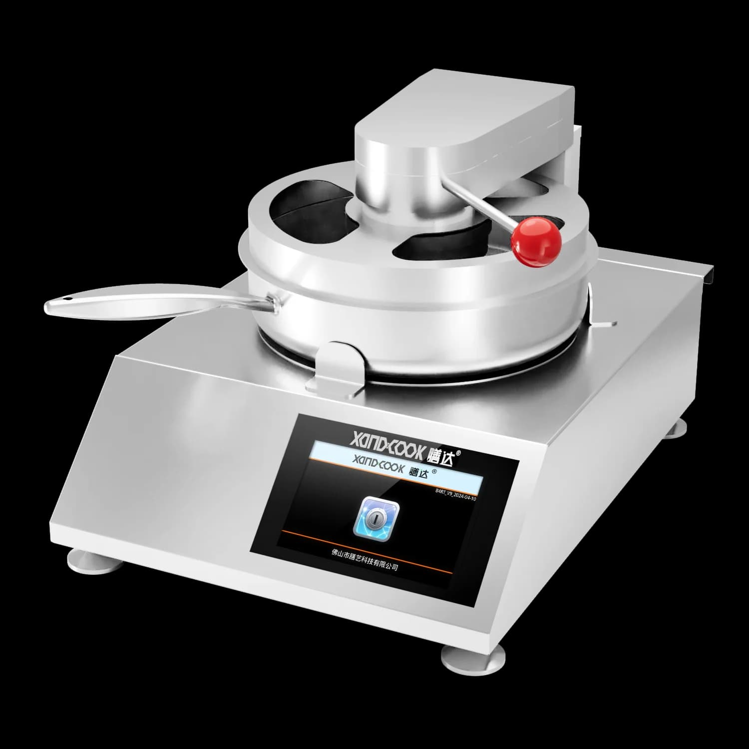 Commercial Full Automatic Stir-frying Machine With Cover Manual Fried Rice Machine Stir Fry Rotating Smart Robot