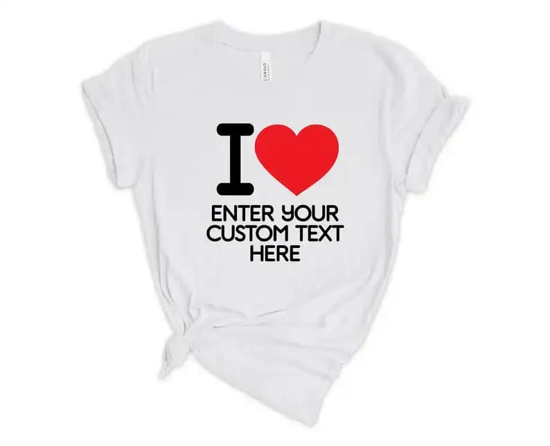 Add Your Logo T Shirt Women Men Custom Text Cotton Shirt Personalized Customize Your Own Name Words Short Sleeve Design Shirts