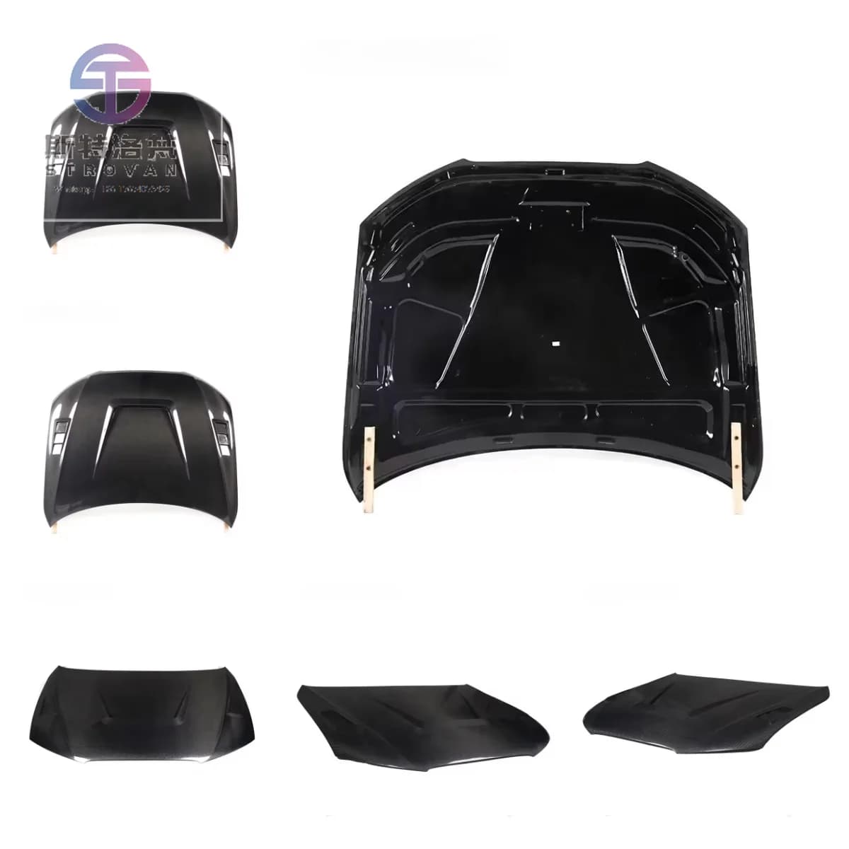 Cc  2013-2016 Car Accessories Front Bonnet Carbon Fiber Engine Cover for  A4 S4 RS4 B8.5 Sedan LY Style Engine Hood