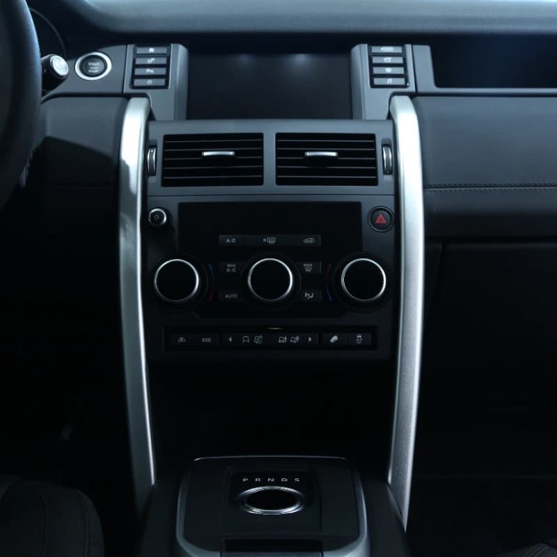 For Land Rover Discovery Sport 2015-2019 Aluminum Alloy Silver Car Center Console Side Cover Decorative Car Accessories