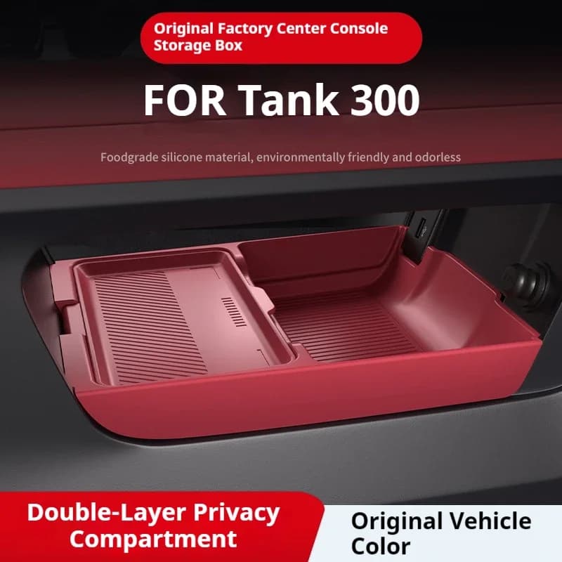 Suitable for Tank 300 2025Models Central Control Storage Boxes Storage Boxes Decorative Items Modification Car Accessories