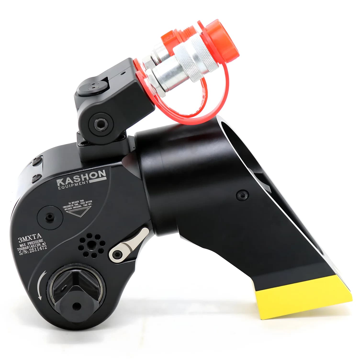 High Strength Adjustable Square Drive Hydraulic Torque Wrench for Tighten / Loosen Bolts M16-M48