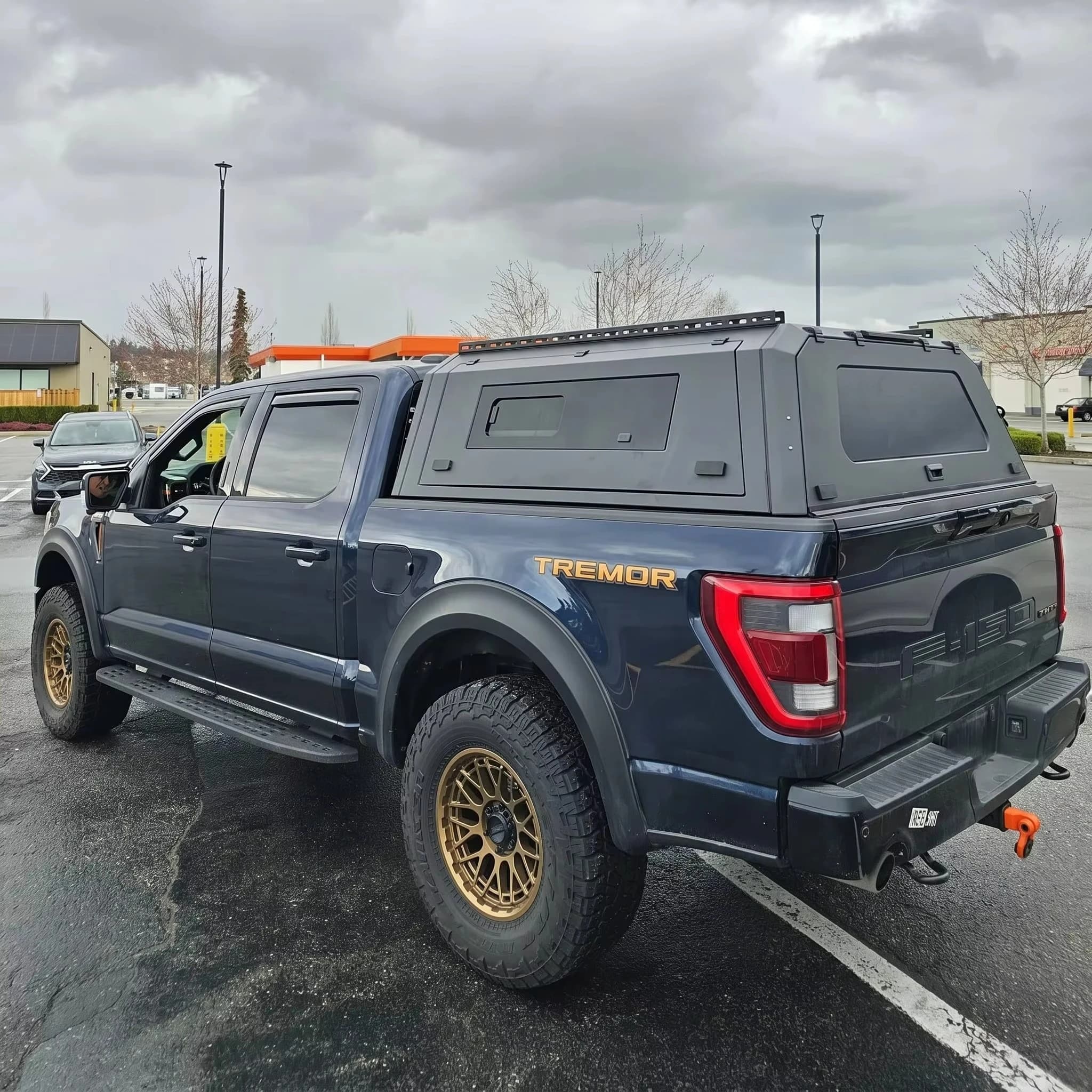 Wholesale Aluminum Alloy Truck Canopy Hard Tonneau Cover for Ford F-150 5.5Ft 6.5Ft Bed Offroad 4X4 Accessories Custom