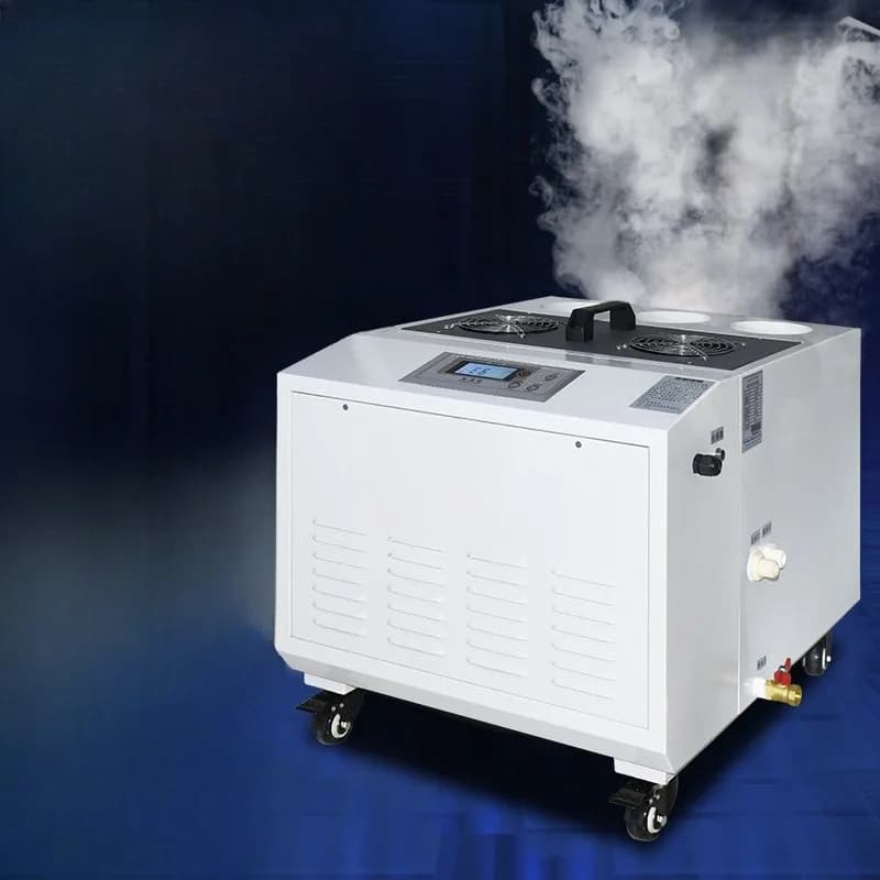 Industrial ultrasonic humidifier cold table atomized tobacco leaves, workshop vegetable humidifier 30kg