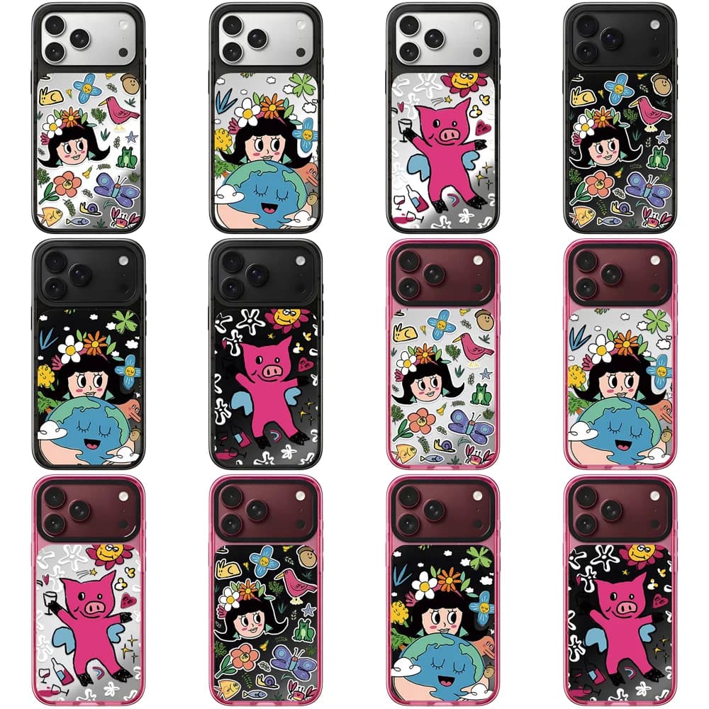 6092713 Impact Case - Mirror / Glaze Magnetic Cover for IPhone 17 18 Pro Max Case for IPhone 17Pro