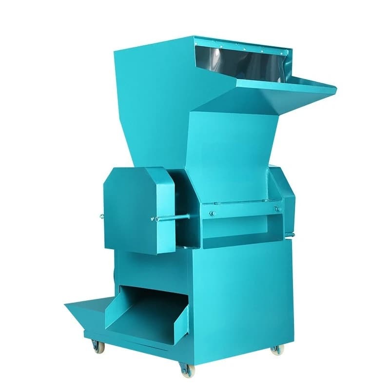 Plastic film crusher, one-word knife shredder, crusher