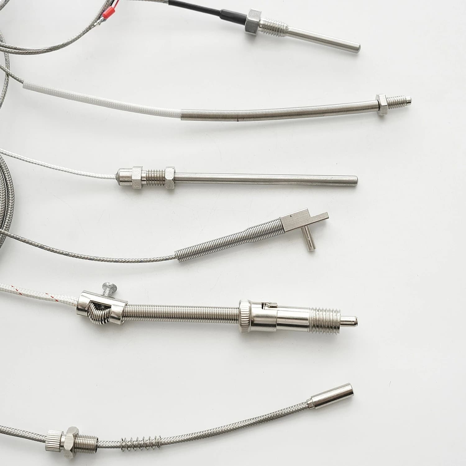 Type‑K Bayonet Stainless‑Steel Thermocouple Probe IP65 High‑Temperature Sensor Customizable Length