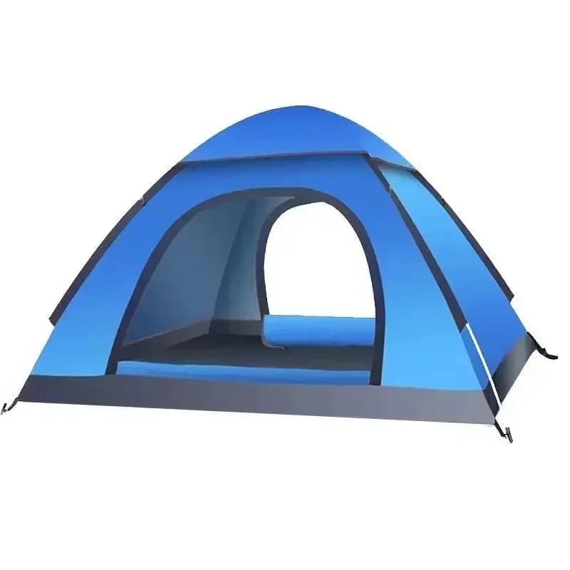 Thick outdoor Thickened -4 person single beach tent camping Rainproof, sunscreen and windproof overnight