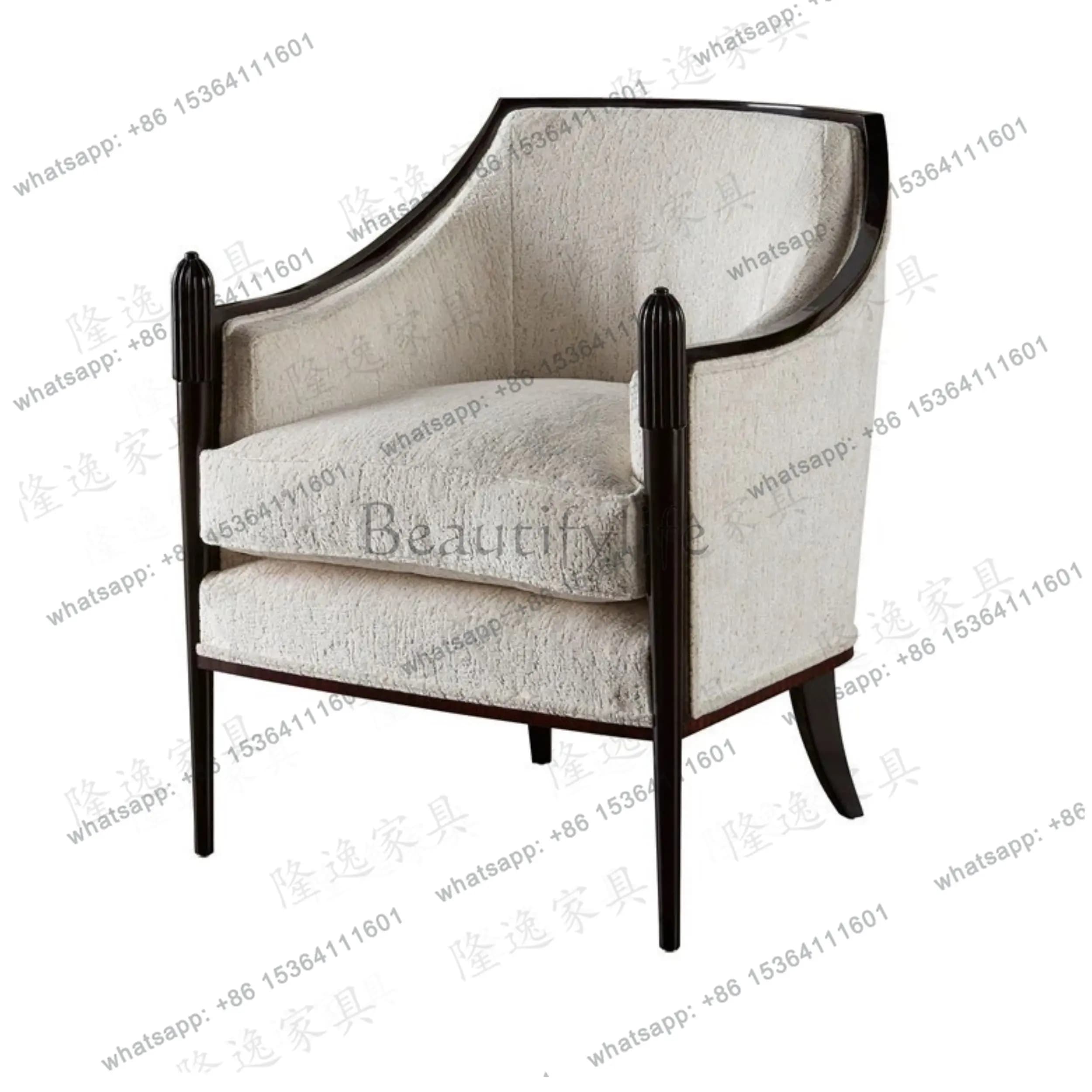 French hotel, B&B room, lounge chair, single living room, sofa chair