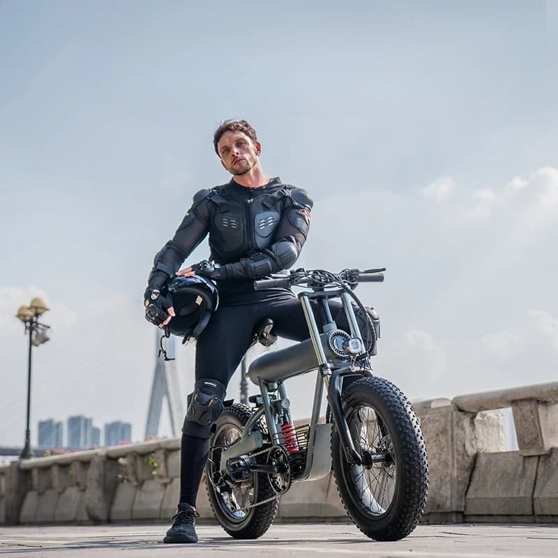 Electric bicycle fat tire electric moped snow beach motorcycle