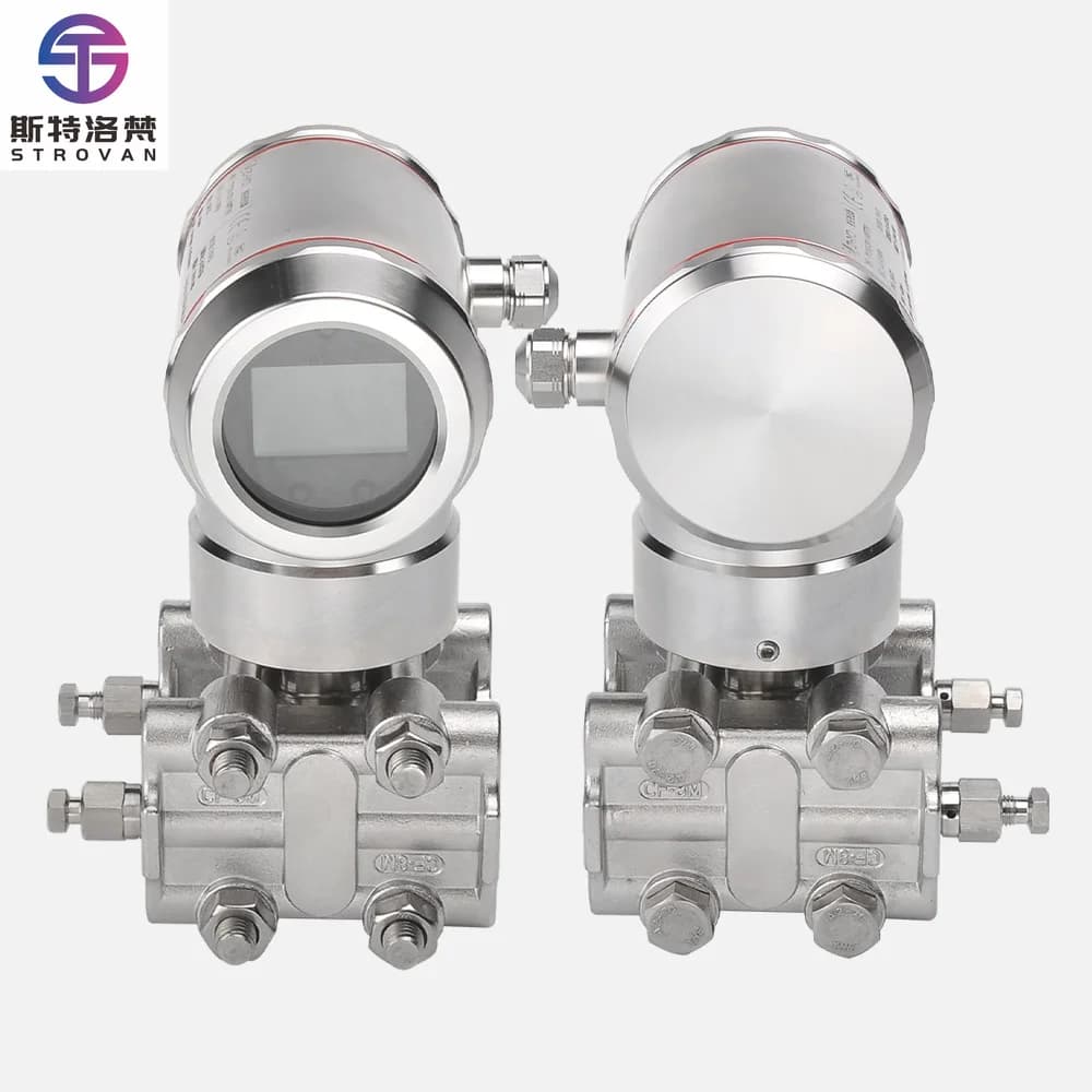 4-20mA/RS485 Stainless Steel 3051 Type Differential Pressure Transmitter With LCD Screen