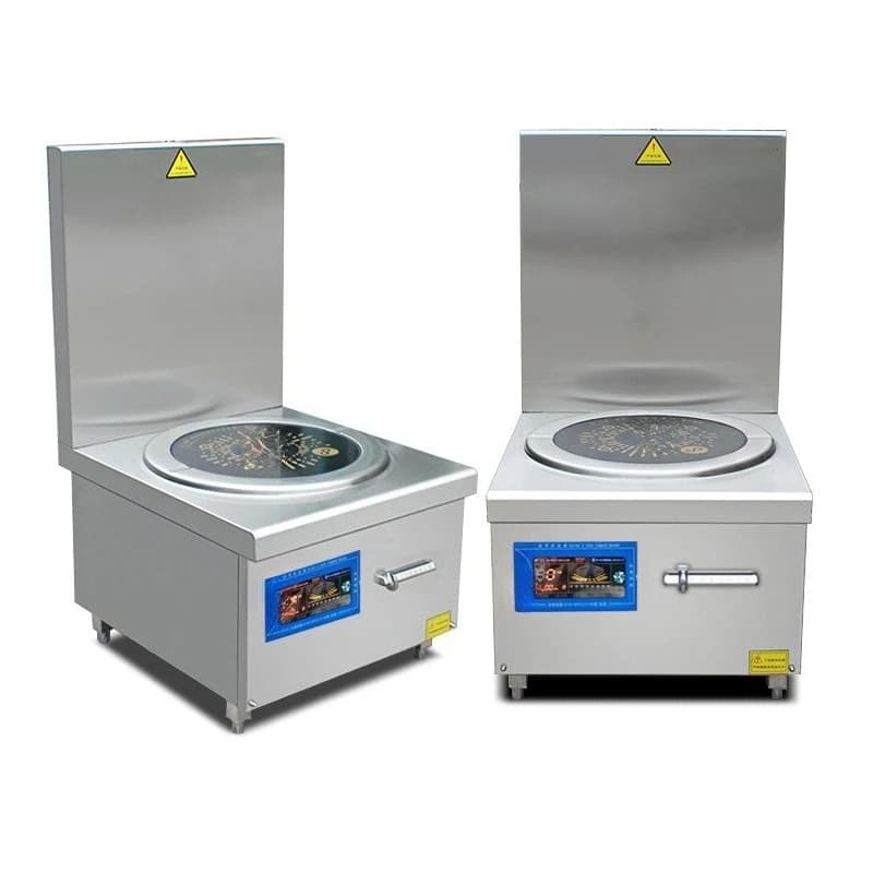 Commercial induction cooker soup stove, electromagnetic dwarf soup stove single head 8-20KW high-power
