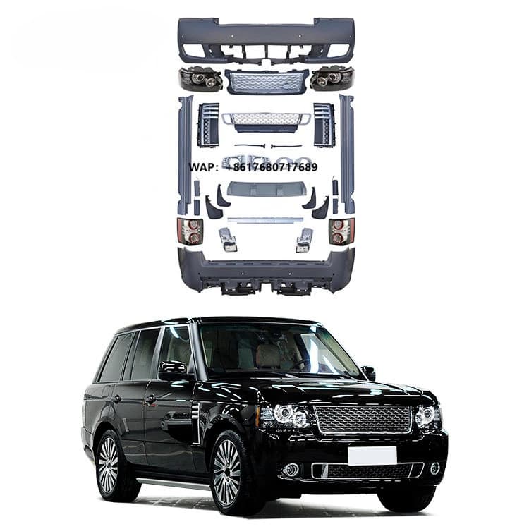 Car Accessories 2005-2012 Genesls Style Complete Car Kit for Range Rover Vogue L322 Auto Parts Car Modification Body Kit