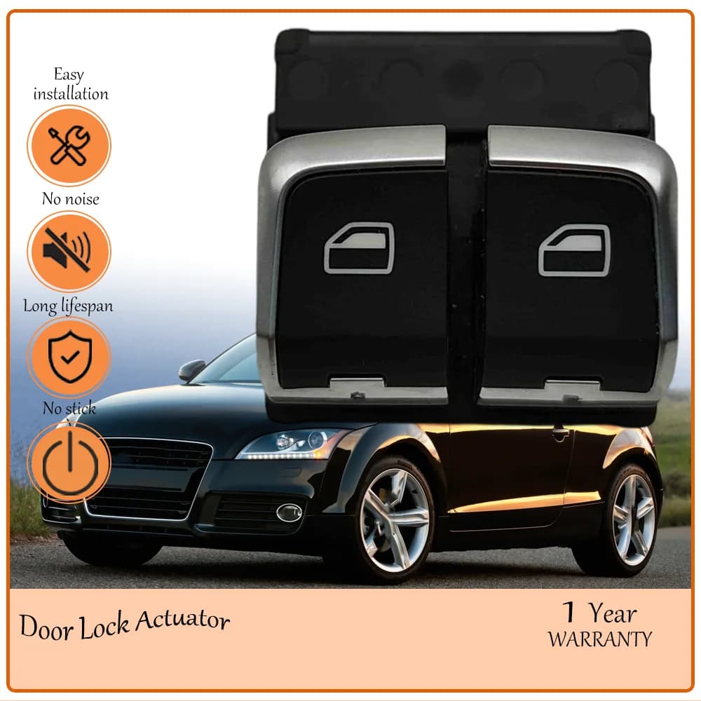 Precision‑engineered 5Pin Door Window Control Switch Fit for VW TT 15‑23 & Audi A3 2‑Door, Anti‑oxidation Circuit oem 8V0959851C