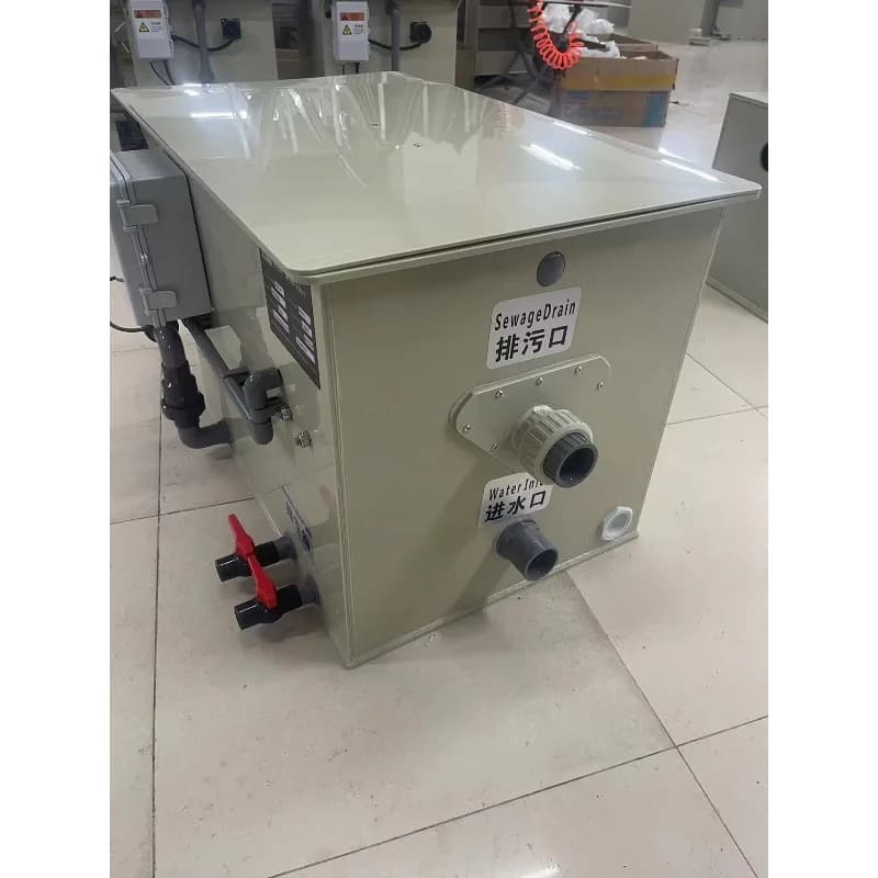 Brand Small Capacity 20m3/h Circulating Aquaculture Water Treatment Rotary Drum Filter Machine for Water Purification