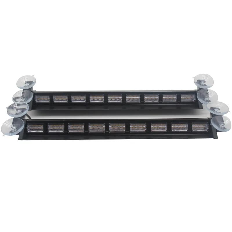 Car traffic flash with sun visor with controller
