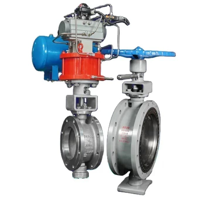 1/2 Inch ANSI Class 1500 Stainless Steel Pneumatic V Notch Segmented V-ball Control Valve