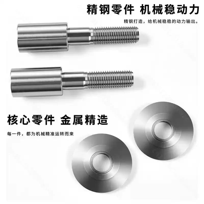 Desktop Polishing Machine Accessories Connecting Rod Chuck Fangs Splint Thread Shaft Connecting Shaft For Polishing Equipment