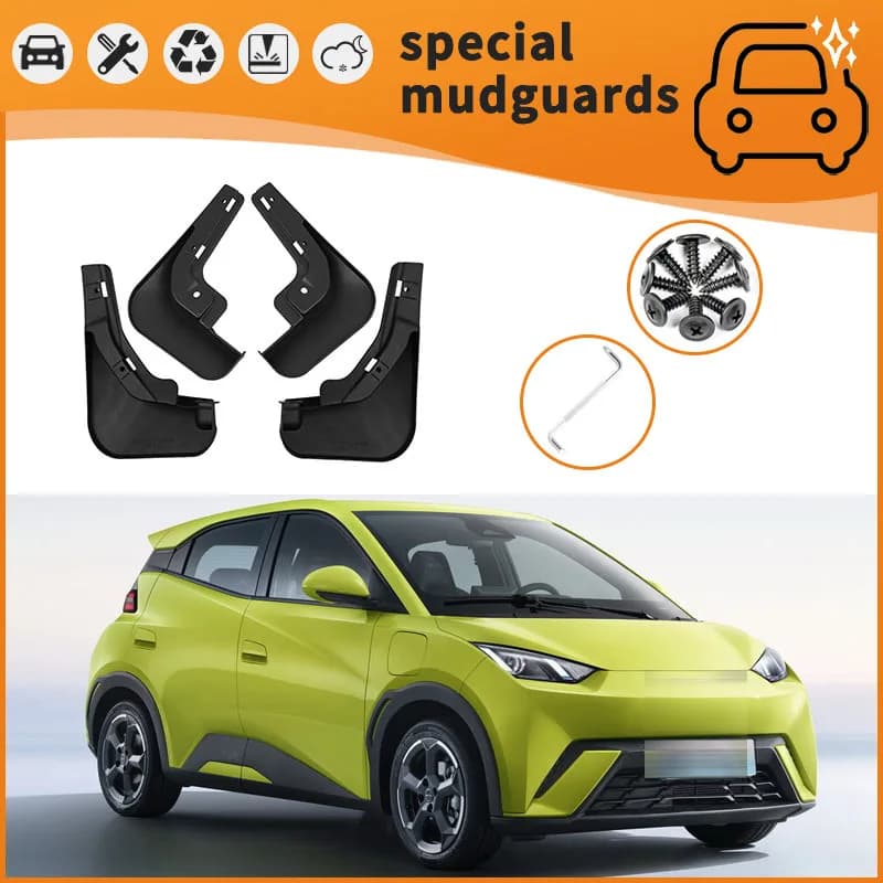 Suitable for 23-24 BYD Seagull fender car tire anti-splash mudguard