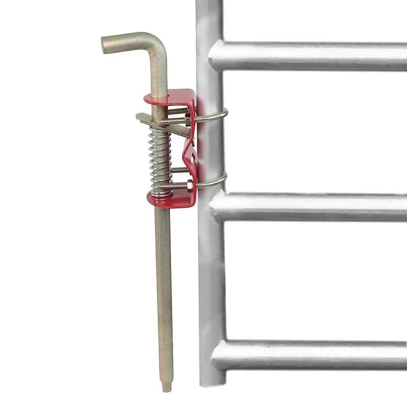 Farm Gate Anchor Cane Bolt 18 inch Sturdy for Tube Gate Ranch Gates Farming
