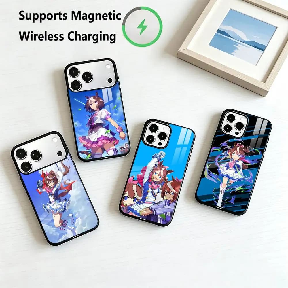 Umamusume Pretty D-Derby   Phone Case For iPhone17,16,15,14,13,12,11 Plus,Pro Supports Magnetic Wireless Charging