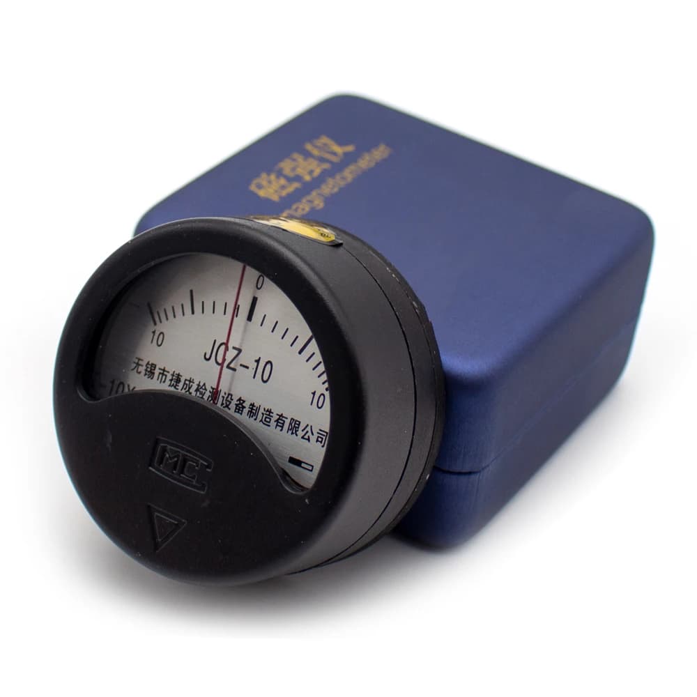 Pointer Type Magnetic Field Strength Meter Remanence Intensity Gauss Meter Gaussmeter Teslameter Magnetometer 0-10x10-4 JCZ-10