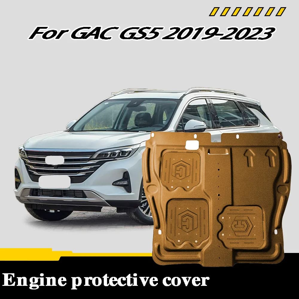 Vehicle - Specific Splash - Proof Durable Sturdy Engine Undercover And Lower Mudguard For GAC GS5 2019-2023 1.5T