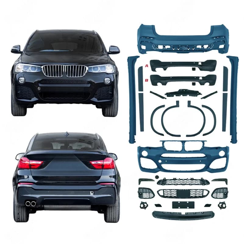 High Quality Auto Parts For X4 Series F26 2014-2018 Retrofit To M-Tech M40i Style Bodykit Facelift Car Accessories