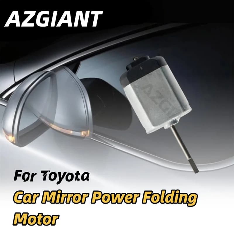 AZGIANT Folding Mirror Motor 12V DC Auto Side Mirror For 2019-2023 Toyota RAV4 XA50 MK5 Interior Replacement Parts