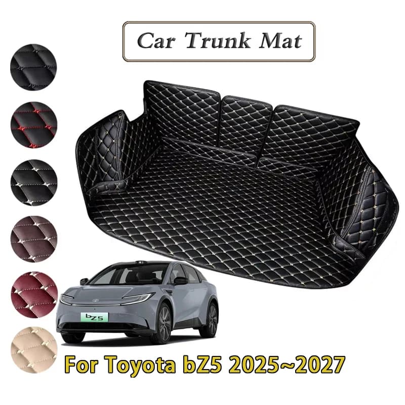 Car Trunk Mats For Toyota bZ5 EA11 2025 2026 2027 5seat Waterproof Dirt-resistant Fully Mats Rear Cargo Tray Auto Accessories