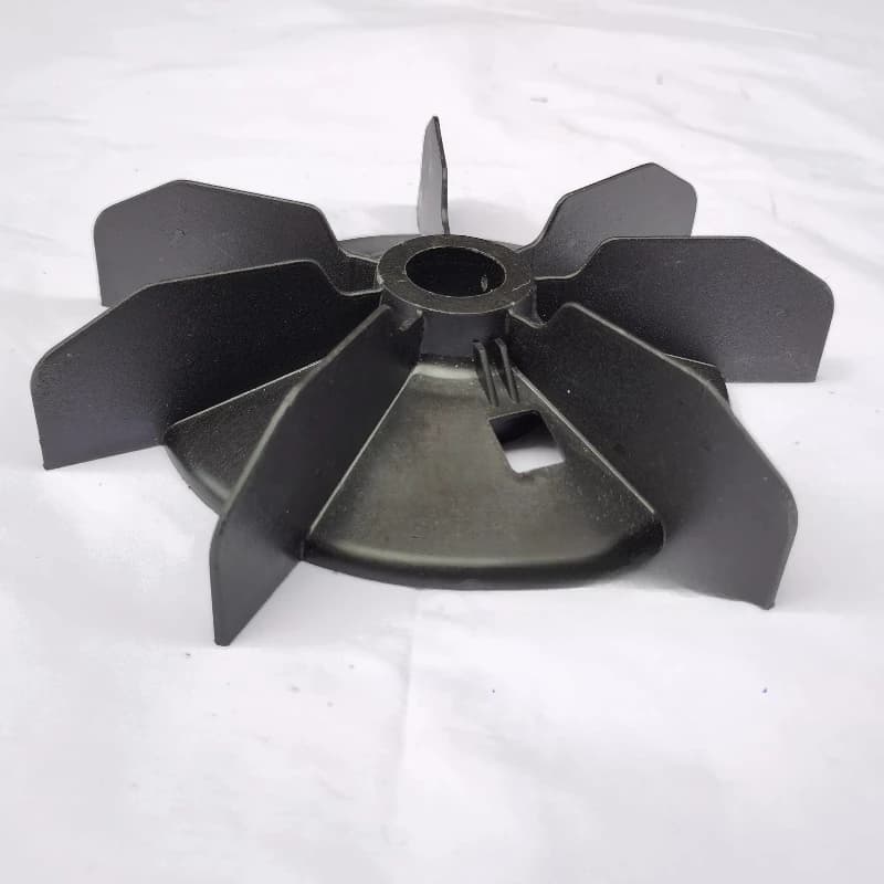 Aluminum shell motor accessories 5 plastic cooling fan blade