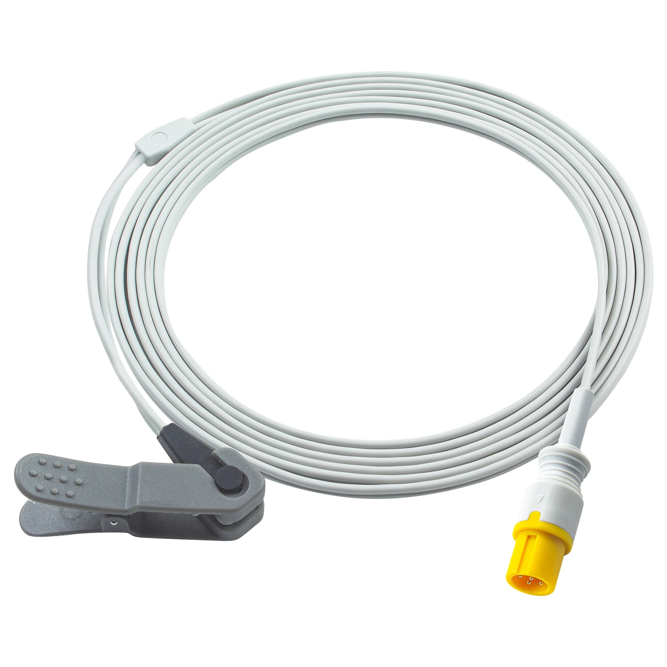 6Pin Veterinary Ear Clip SpO2 Sensor, 3.0M Cable, Fits CMS7000 CMS8000 CMS6500