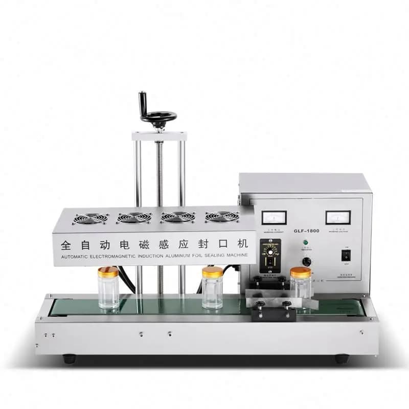 High Speed Aluminum Foil Sealing Machine/Stainless Steel Glass Jar Plastic Bottle Induction Sealer