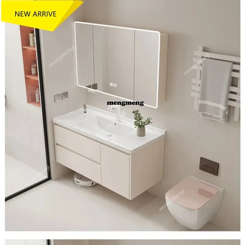 Mirror Cabinet for Shower Organizer Cabinets Sink With Cabinet Bathroom Racks Organizer Modern Entrance Furniture Storage Unit