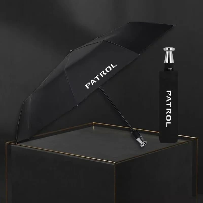 For Nissan Qashqai Patrol X-trail Car Automatic Folding Windproof Sunshade Umbrella Automatically folding umbrella Auto parts