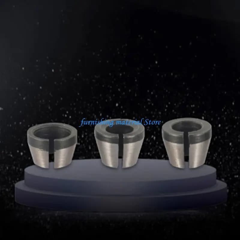 Y5GD Multiple Size Compatible Router Collet Adapter Fit Various Engraving Tool and Bit for Flexible Woodworking Applications